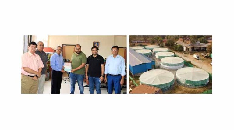 ICAR-CIFE licensed the technology of energy efficient and solar based model of Recirculatory Aquaculture System (RAS)