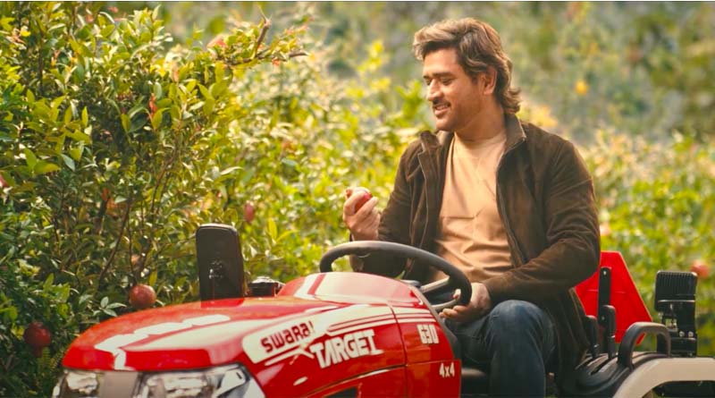 Brand Story: Swaraj Launches New Campaign for Tractor 'Target 630' Featuring Cricketer MS Dhoni