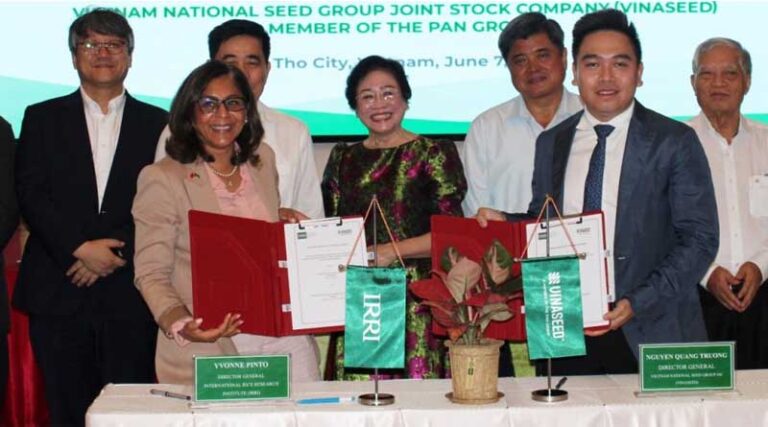 IRRI Joins Forces With Vietnam Seed Corporation to Develop Premium Rice Varieties