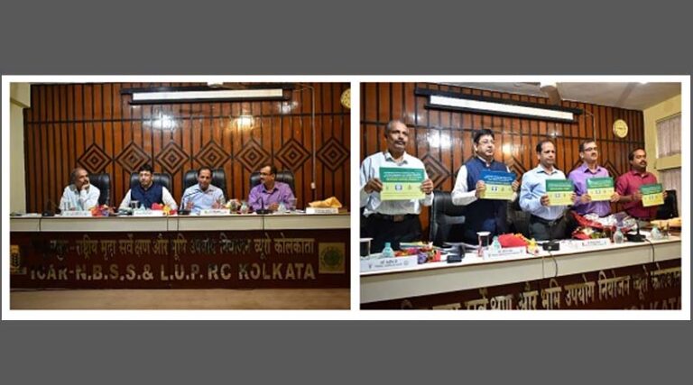 Secretary (DARE) & DG (ICAR) visited ICAR- NBSS&LUP, Regional Centre, Kolkata