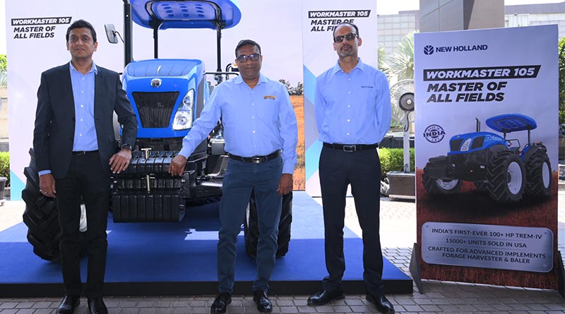 New Holland launches Made-In-India 100+HP ‘WORKMASTER 105’ TREM-IV tractor
