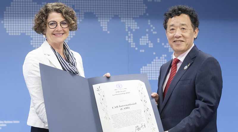 CABI wins FAO Partnership Award 2024 in recognition of efforts towards sustainable development