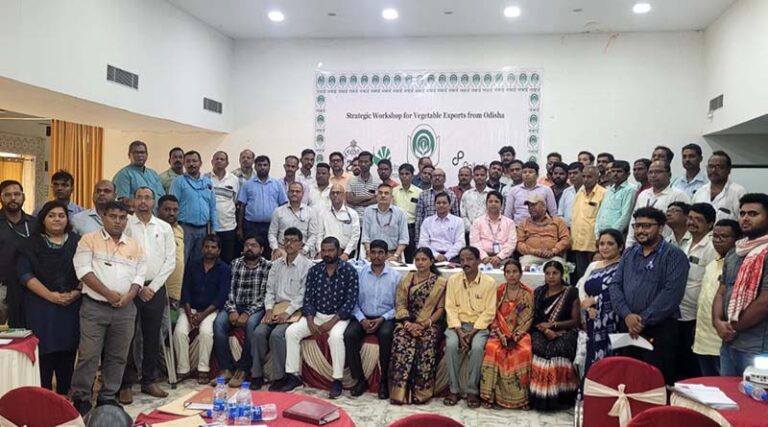 Sensitization Workshop for FPOs on Export of Fresh Vegetables Organized by NABARD, Department of Agriculture and Farmers’ Empowerment, Odisha, and APEDA