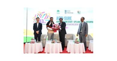 Government to Launch ‘Agri Fund for Start-Ups & Rural Enterprises’ (AgriSURE) to Provide Support to Startup