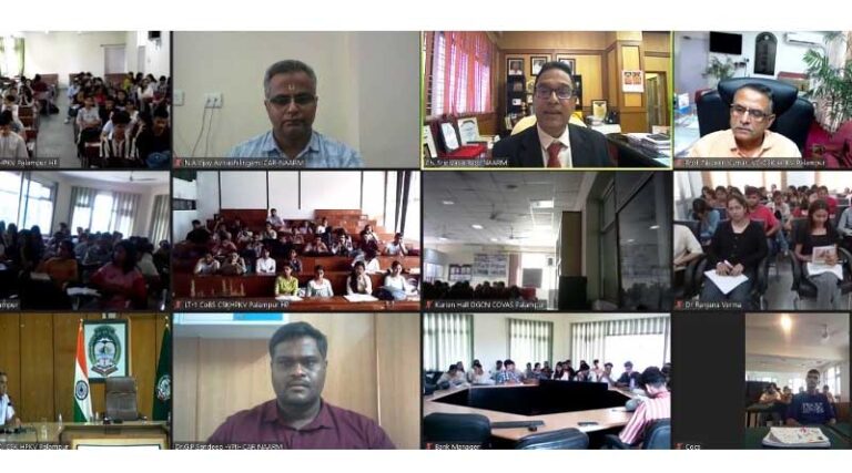 Entrepreneurship through skill development in agriculture sector to attract youth for sustainability: Prof. Naveen Kumar
