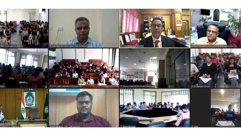 Entrepreneurship through skill development in agriculture sector to attract youth for sustainability: Prof. Naveen Kumar
