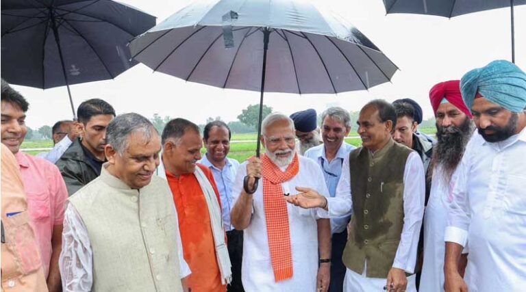 PM Modi Unveils Climate-Resilient Rice Variety 'CR Dhan 416'