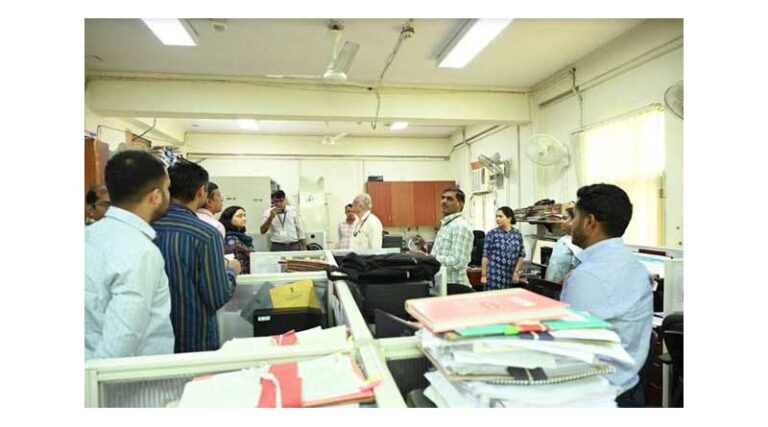 MoS Mr. Bhagirath Choudhary graced “Ek Ped Maa Ke Naam” event through video conference at National Institute for Agricultural Extension Management, Hyderabad