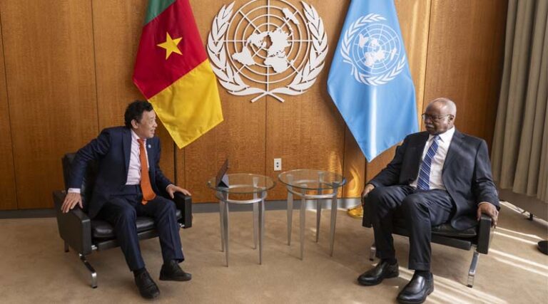 Bilateral Meeting With the President of the 79th Session of the UN General Assembly, H.E. Philémon Yang