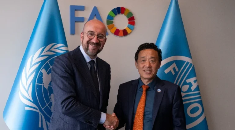 Bilateral meeting with H.E. Charles Michel, President of the European Council