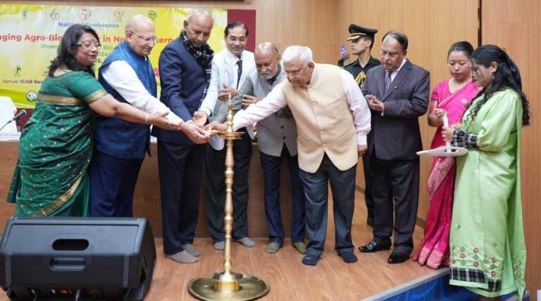 National Conference on Managing Agro-Biodiversity in North Eastern India inaugurated