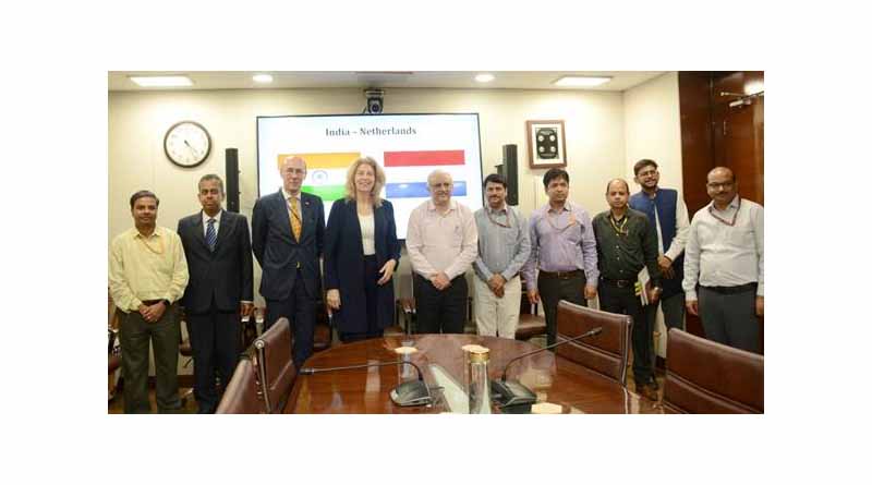 Netherlands Ambassador H.E. Marisa Gerards calls on Secretary Dr. Devesh Chaturvedi at Krishi Bhawan, New Delhi