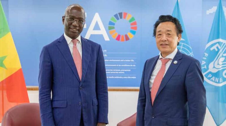 Bilateral meeting with H.E. Mabouba Diagne, Minister for Agriculture, Food Sovereignty and Livestock of the Republic of Senegal