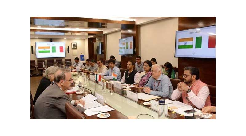 Agriculture Secretary Dr. Devesh Chaturvedi Meets Ambassador of Italy in India Antonio Bartoli