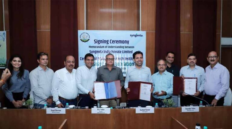 Syngenta India signs MoU with Haryana Agricultural University