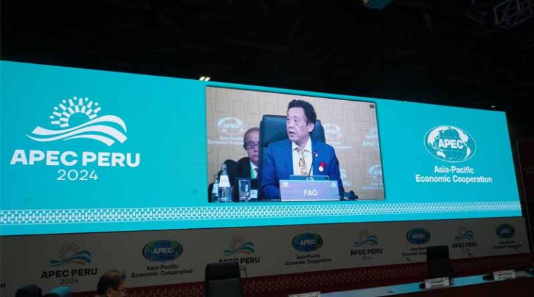 FAO urges APEC to Scale Up Investments And Support Vulnerable Communities
