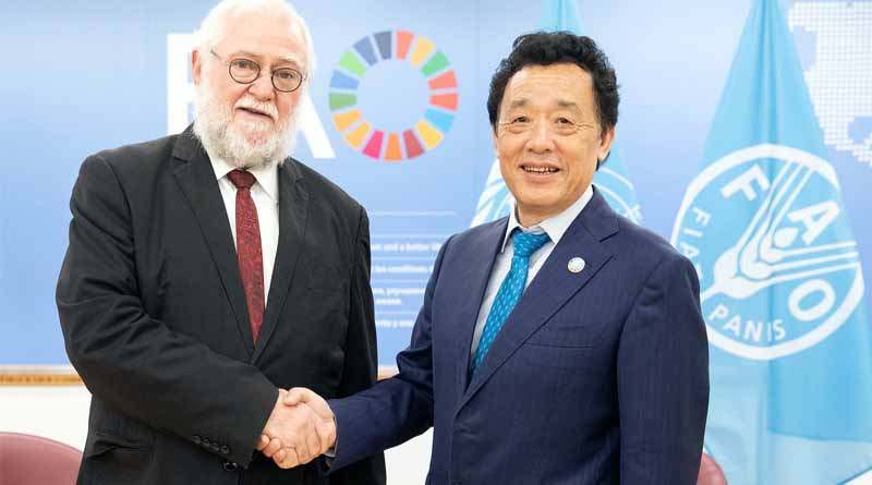 Bilateral Meeting with The Honourable Calle Schlettwein, Minister for Agriculture, Water and Land Reform of the Republic of Namibia