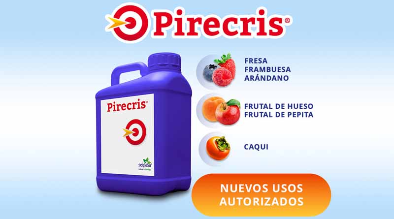 Seipasa’s Bioinsecticide Pirecris Expands Its Label With New Approved Uses In Fruit Trees, Berries And Persimmon