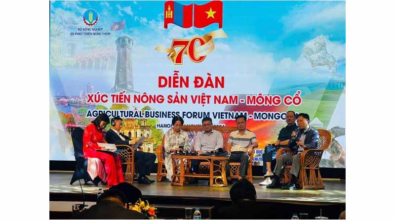 Signing of a MoU to Distribute Mongolian Goat And Sheep Meat In Vietnam