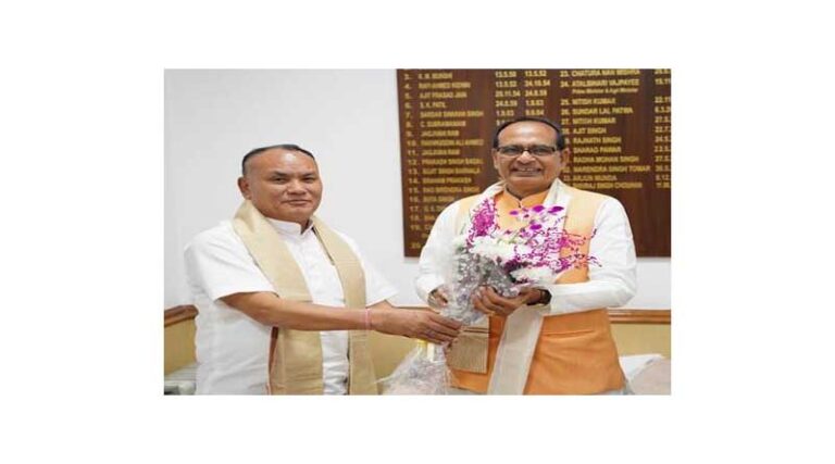 Sikkim Agriculture Minister Mr. Puran Kumar Gurung calls on Union Agriculture and Farmers’ Welfare and Rural Development Minister Mr. Shivraj Singh Chouhan in New Delhi