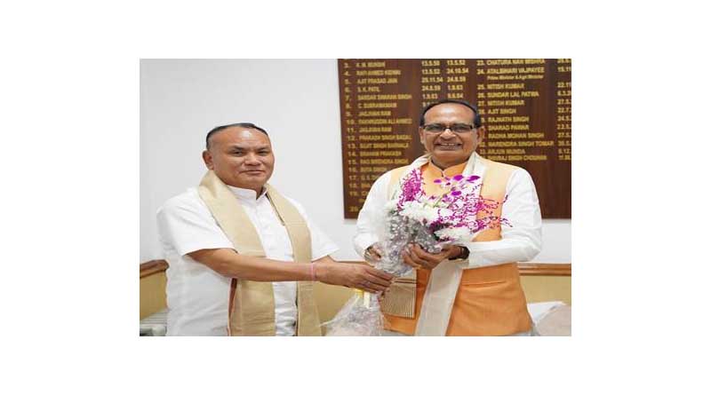 Sikkim Agriculture Minister Mr. Puran Kumar Gurung calls on Union Agriculture and Farmers’ Welfare and Rural Development Minister Mr. Shivraj Singh Chouhan in New Delhi