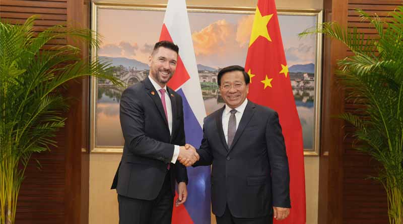 Minister Han Jun Meets With Slovak Minister Of Agriculture And Rural Development