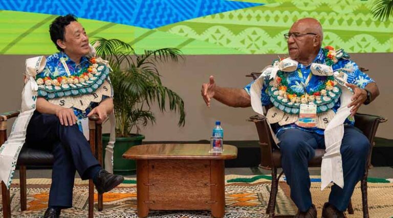 Bilateral meeting with The Honourable Sitiveni Ligamamada Rabuka, Prime Minister and Minister for Foreign Affairs, Climate Change, Environment, Civil Service, Information, Public Enterprises and Veteran Affairs of Fiji