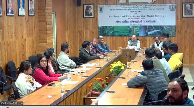 Workshop on package of practices for Rabi Crops
