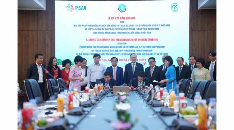 A Public-private Partnership To Advance Vietnam's Food System