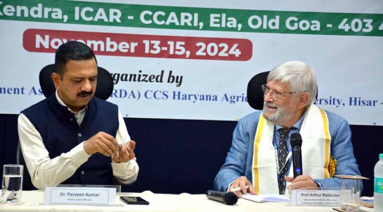 Interaction Meet With Prof. Arthur Riedacker, Co-nobel Peace Prize Laureate (2007)