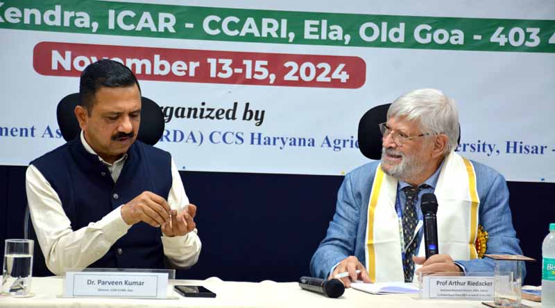 Interaction Meet With Prof. Arthur Riedacker, Co-nobel Peace Prize Laureate (2007)