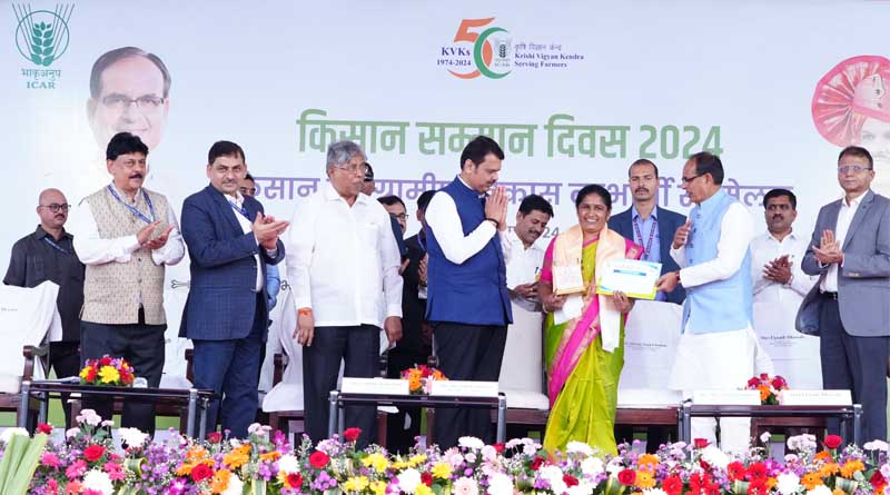 Shivraj Singh Chouhan Participates in Kisan Samman Diwas at Pune