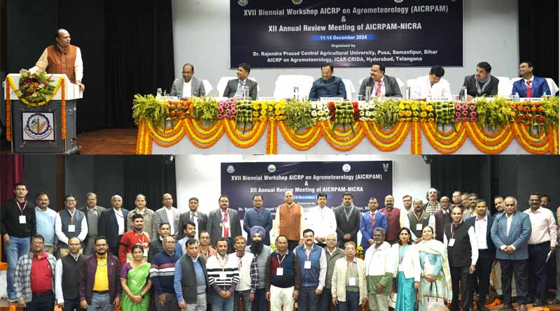 Biennial workshop of AICRP on Agrometeorology Inaugurated
