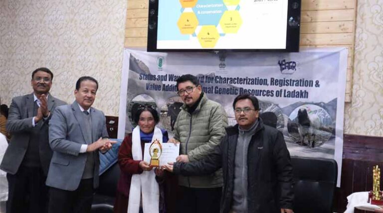 ICAR-NBAGR Organises A Workshop In Leh Focusing On The Animal Genetic Resources Of Ladakh