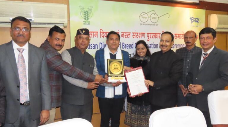 ICAR-NBAGR confers Breed Conservation Awards on Rashtriya Kisan Diwas
