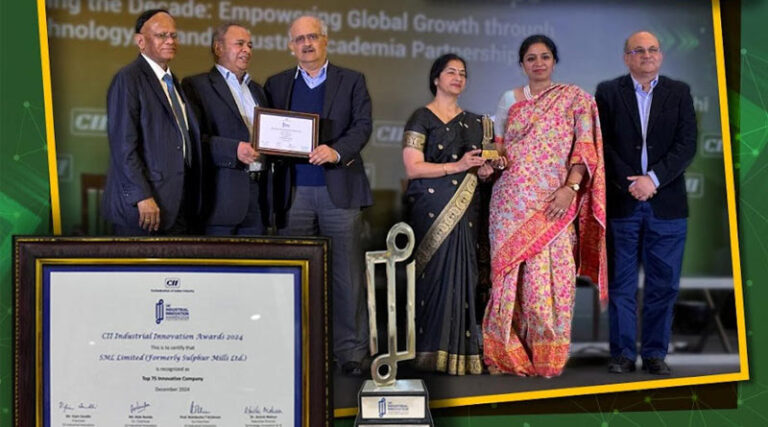 SML Limited Honored with CII Innovation Award