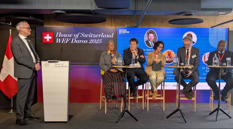 Swiss-Flavoured Food Forever Experience Puts Crop Diversity in the Spotlight at the World Economic Forum 2025