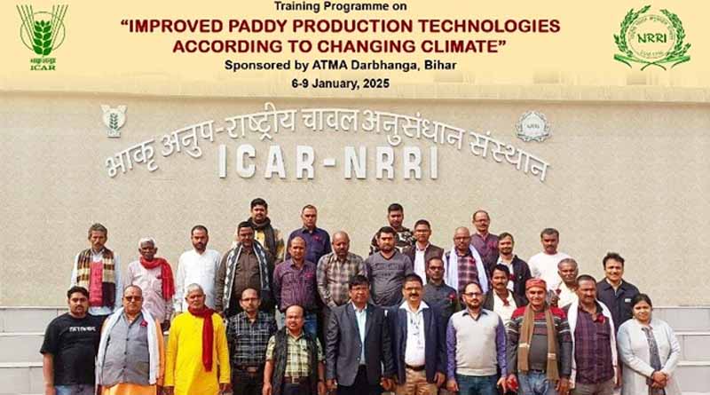 ICAR-CRRI Empowers Vulnerable Rice Farmers in Cuttack to Combat Climate Change and Boost Productivity