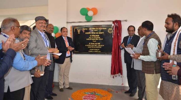Dr Himanshu Pathak inaugurates ICAR-NIBSM Residential complex