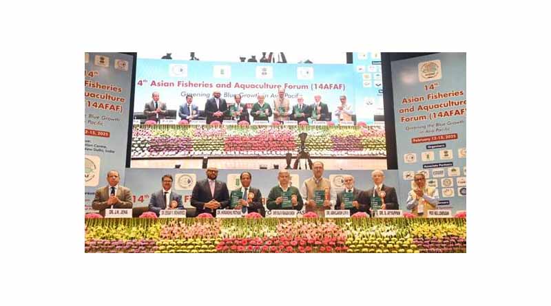 Union Minister Mr. Rajiv Ranjan Singh alias Lalan Singh inaugurates 14th Asian Fisheries and Aquaculture Forum (14AFAF)