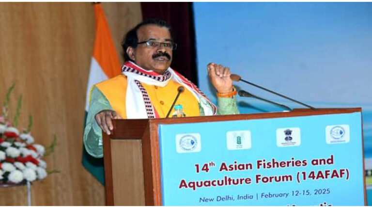 Union Minister Underlines The Importance Of Nutrition And Biosecurity In Aquaculture