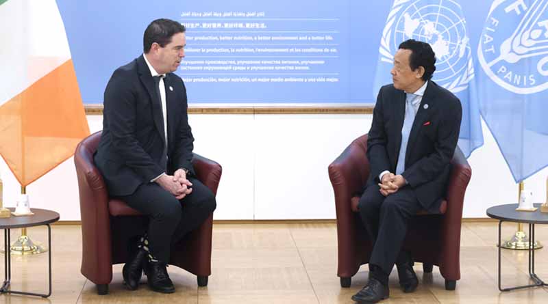 Bilateral meeting with H. E. Martin Heydon, Minister For Agriculture, Food And The Marine Of Ireland