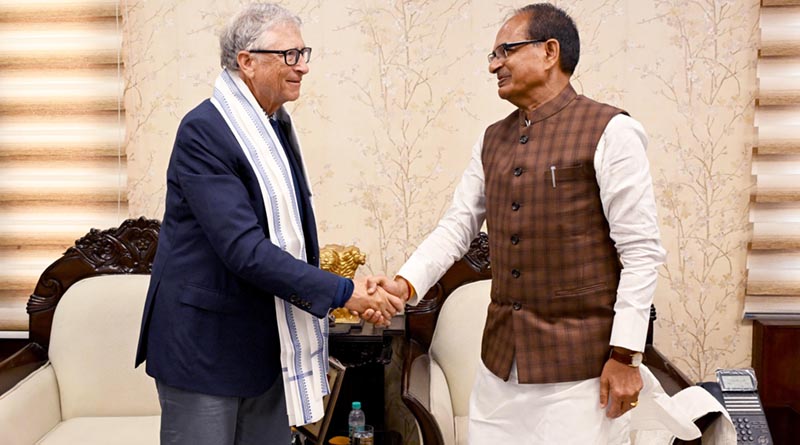 Bill Gates and Minister Shivraj Singh Chouhan Discuss AI, Biotechnology, and Rural Development