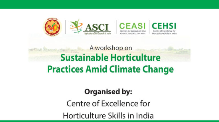 Workshop on Sustainable Horticulture Amid Climate Change by CEHSI