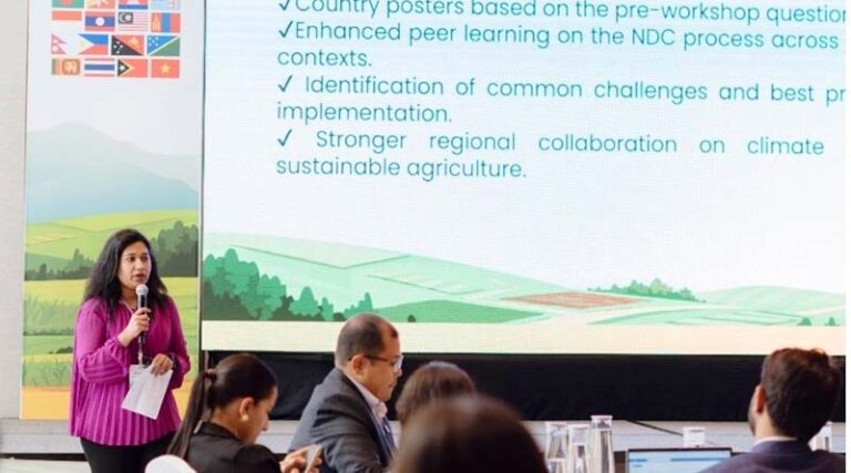 CABI’s Climate Change Expertise Shared At Workshop On NDC 3.0 and COP30 Preparation In Asia-pacific Region
