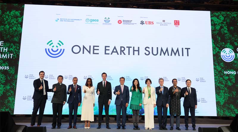 "One Earth Summit" 2025 Held Successfully Hong Kong Fully Leverages Its Role as an International Financial Center and Leader in Green Finance