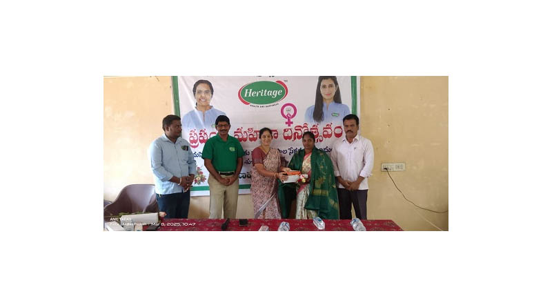 Heritage Foods Ltd. Celebrates International Women's Day with Rural Women Farmers and Franchisees