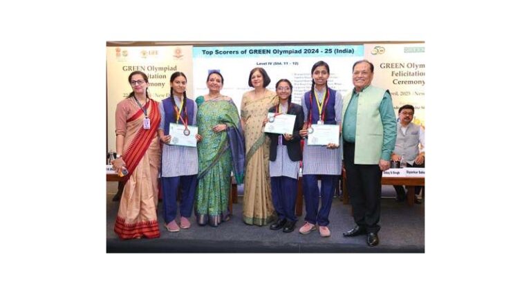 TERI Celebrates 26 Years of GREEN Olympiad, Honours Young Environmental Champions