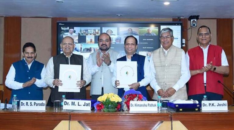 NAAS and TAAS sign MoU to Enhance Collaboration In Agricultural Science And Research