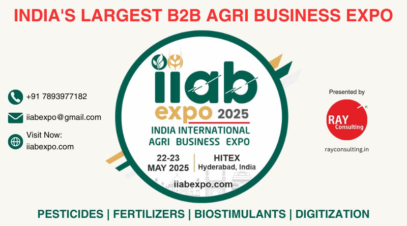 India International Agri Business Expo – IIAB 2025 to Take Place on May 22-23